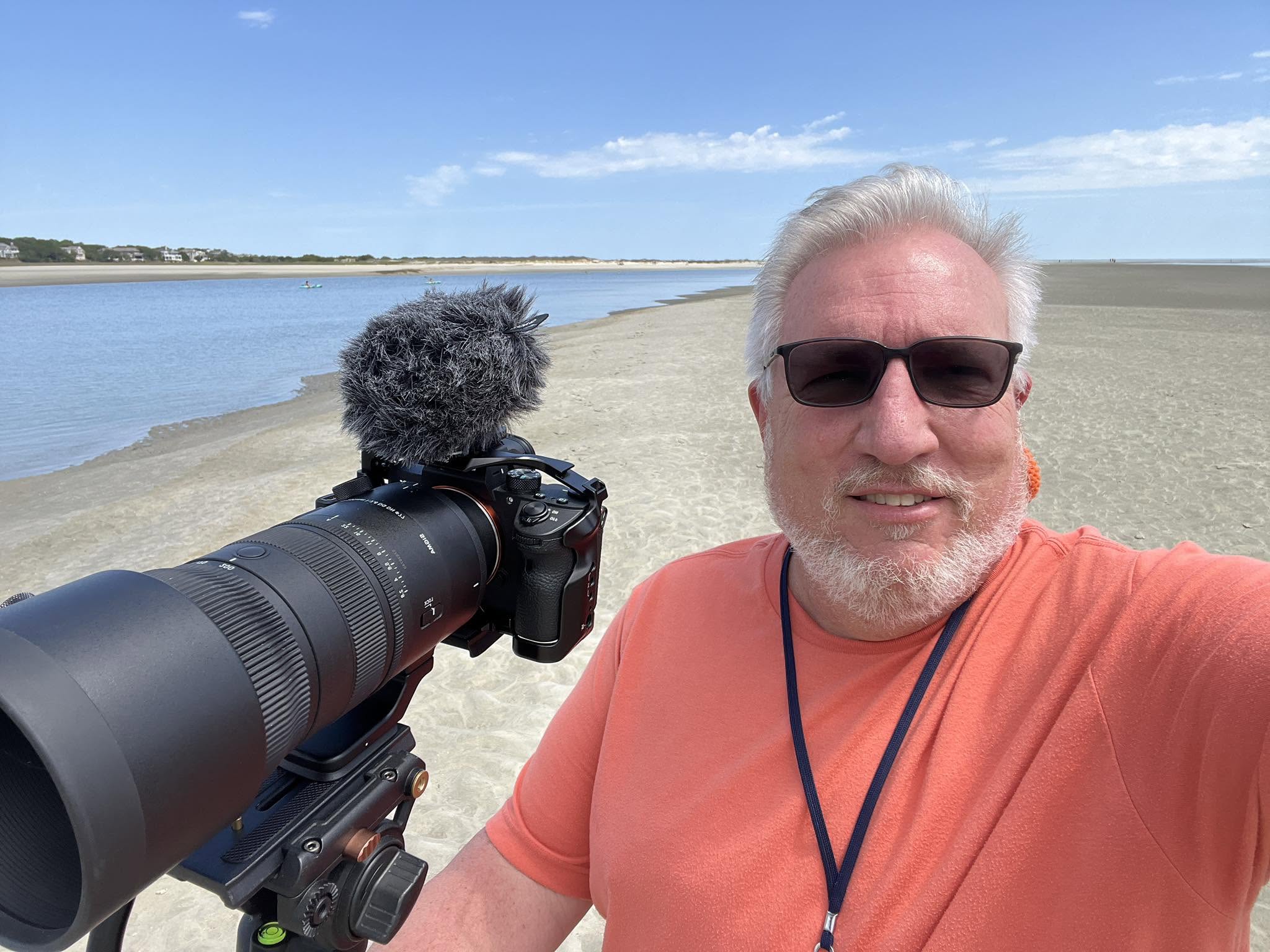 Neal on Beach